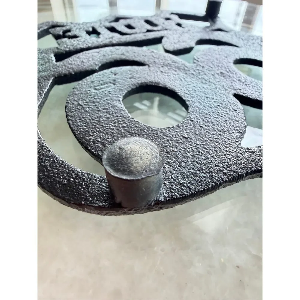 Route 66 Cast Iron Trivet 2026 Centennial Americana Kitchen Decor 6 Inch